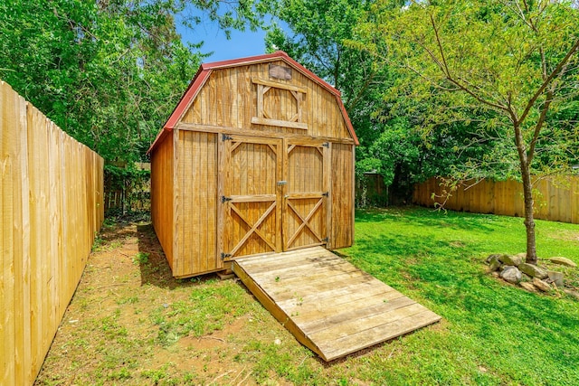 3405 Elder Mountain Rd, Chattanooga, TN 37419 - view of shed with a fenced backyard