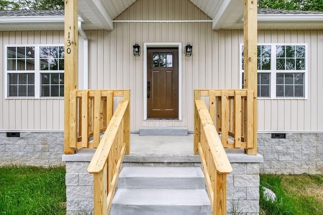 130 Rachelle Pl, Baxter, TN 38544 - entrance to property with crawl space