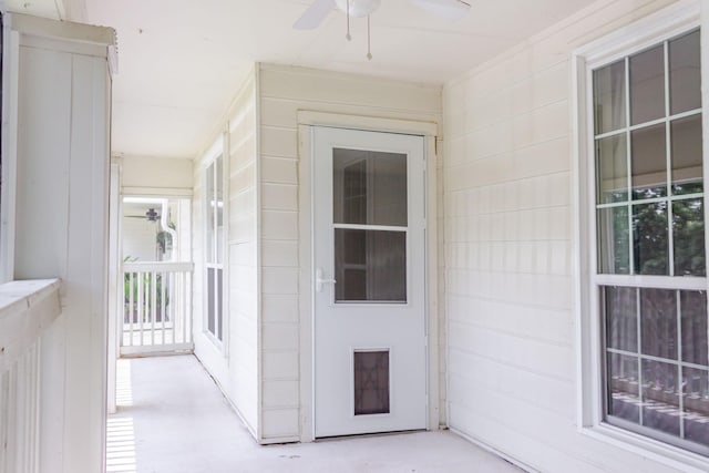 1280 Middle Tennessee Blvd Unit E14, Murfreesboro, TN 37130 - property entrance featuring a ceiling fan and covered porch