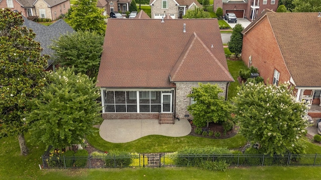 1176 Fairvue Village Ln, Gallatin, TN 37066 - aerial perspective of suburban area