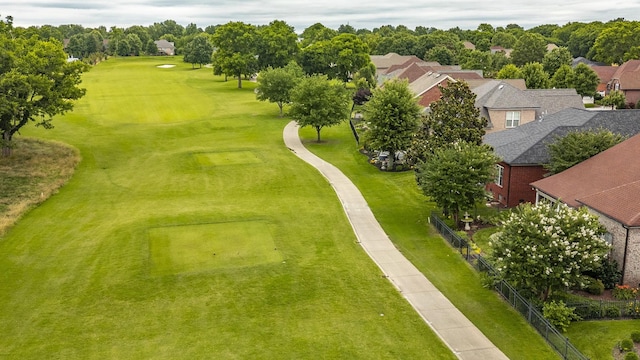 1176 Fairvue Village Ln, Gallatin, TN 37066 - aerial view of residential area with a golf club
