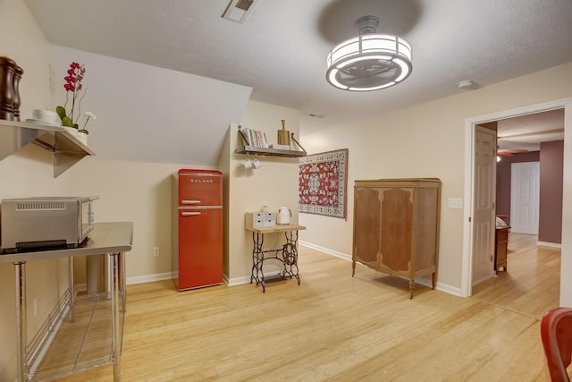 1064 Crane Ct, Kingston Springs, TN 37082 - home office featuring light wood-type flooring and baseboards