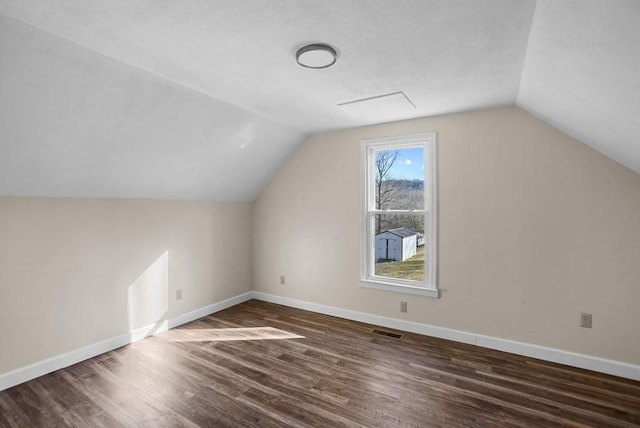 120 Dove Ln, Monroe, TN 38573 - bonus room with vaulted ceiling and wood finished floors