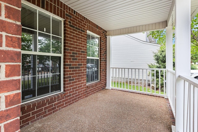1220 Kelly Ct, Franklin, TN 37064 - view of covered porch