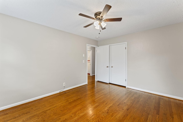 2709 Emery Dr, Nashville, TN 37214 - unfurnished bedroom with wood finished floors, a closet, and a ceiling fan