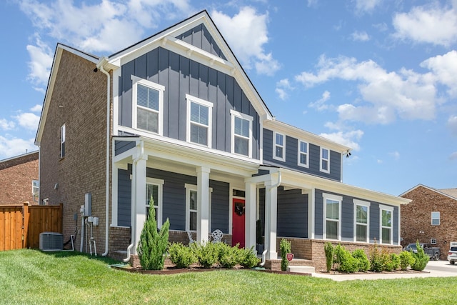 468 Rosy Dale Dr, Gallatin, TN 37066 - view of front of property with brick siding, board and batten siding, and a porch