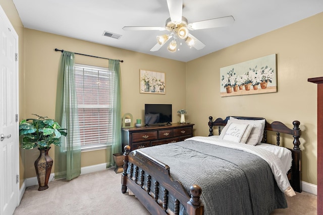 604 Applejack Ct, Antioch, TN 37013 - bedroom with carpet flooring and ceiling fan