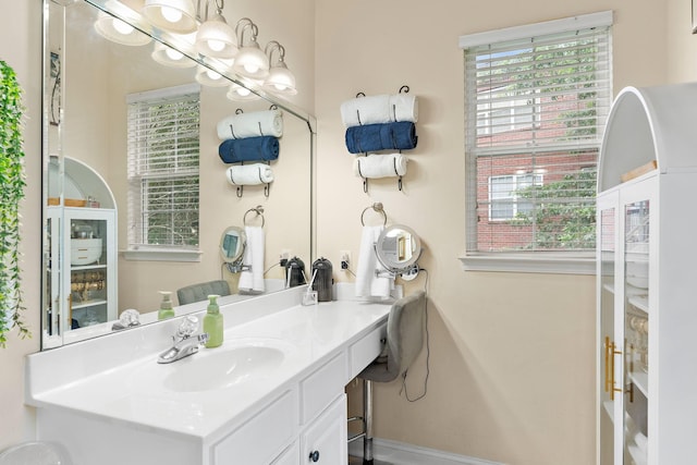 604 Applejack Ct, Antioch, TN 37013 - bathroom featuring vanity and healthy amount of natural light