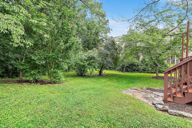 604 Applejack Ct, Antioch, TN 37013 - view of green lawn with stairway
