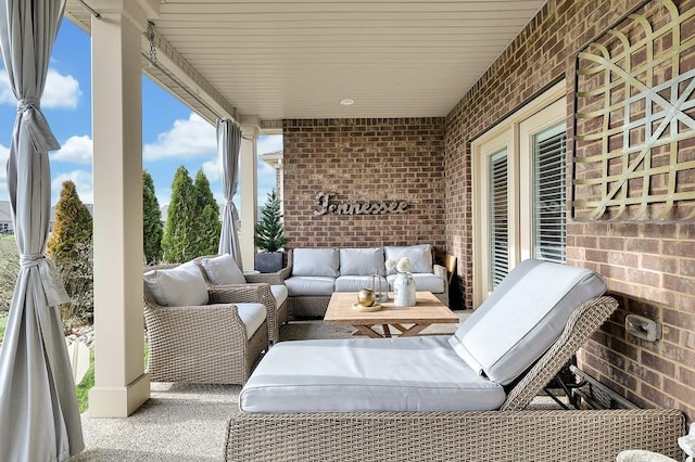835 Meadowcrest Way, Lebanon, TN 37090 - patio / terrace with an outdoor living space