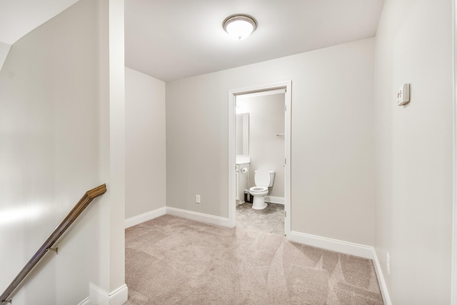 835 Meadowcrest Way, Lebanon, TN 37090 - unfurnished bedroom with light carpet and ensuite bathroom