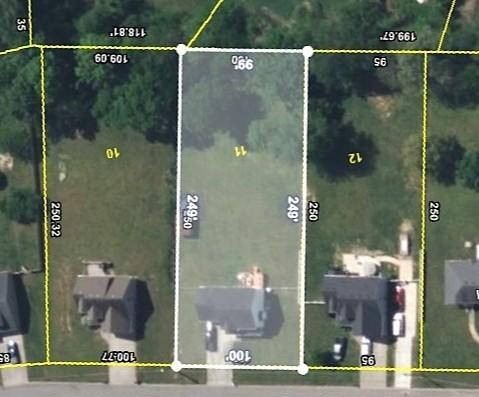 989 Ernest Stewart Dr, Clarksville, TN 37042 - map of property location