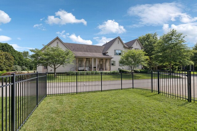 703 Welsh Ln, Franklin, TN 37064 - view of front of home featuring a fenced backyard