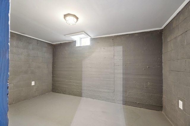 222 Groh St, Lawrenceburg, TN 38464 - basement featuring concrete block wall