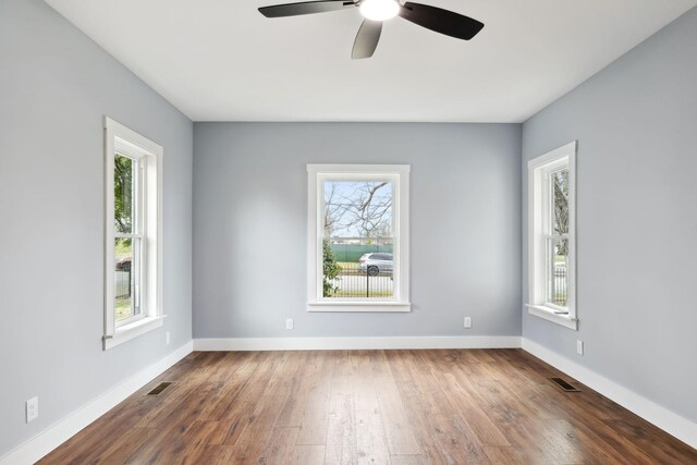 222 Groh St, Lawrenceburg, TN 38464 - spare room featuring healthy amount of natural light and wood finished floors