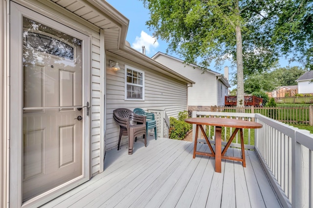 109 New Haven Ct, Nashville, TN 37214 - view of deck