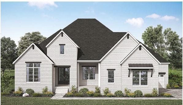 6628 Bethesda Arno Rd, Thompsons Station, TN 37179 - view of front of home with brick siding and a shingled roof