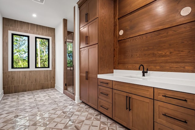 6628 Bethesda Arno Rd, Thompsons Station, TN 37179 - bathroom featuring a shower stall and vanity