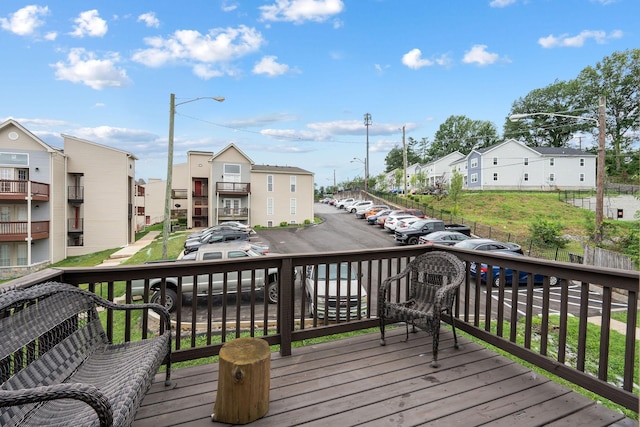 420 Elysian Fields Rd Unit C3, Nashville, TN 37211 - wooden terrace with a residential view