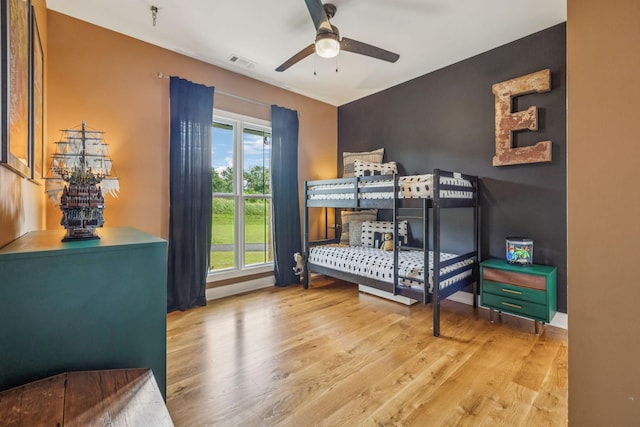 4080 Coles Ferry Pike, Lebanon, TN 37087 - bedroom featuring wood finished floors and a ceiling fan