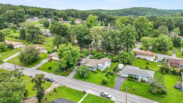3841 Rollingwood Dr, Chattanooga, TN 37406 - aerial view of residential area featuring a forest