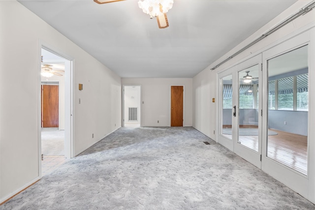 3841 Rollingwood Dr, Chattanooga, TN 37406 - unfurnished room featuring a ceiling fan and carpet floors
