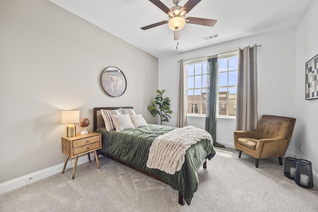 2101 Branford Pl Unit 201, Thompsons Station, TN 37179 - bedroom with carpet flooring and ceiling fan