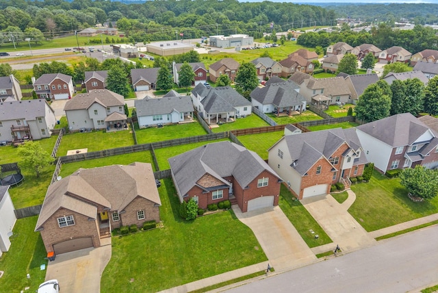 3351 Cotham Ln, Clarksville, TN 37042 - aerial perspective of suburban area