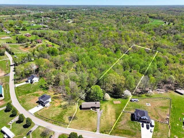 2355 Davidson Graveyard Rd, Clarksville, TN 37043 - bird's eye view of a forest