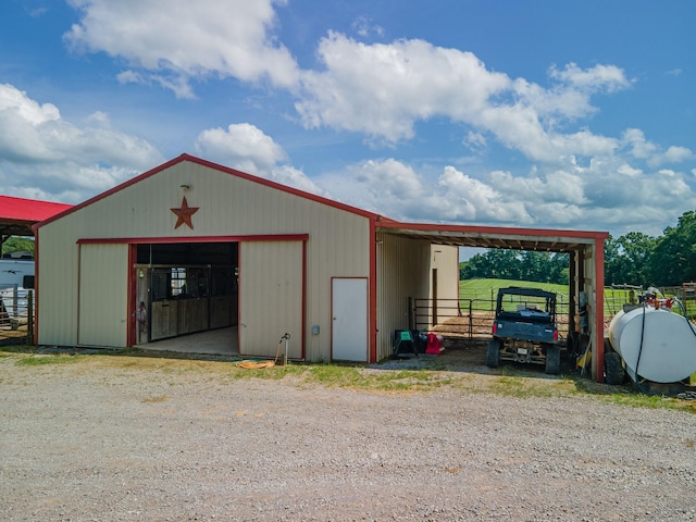 5247 Flat Creek Rd, Spring Hill, TN 37174 - view of pole building