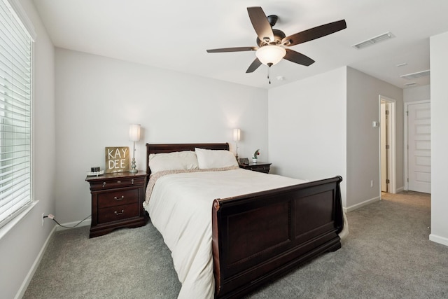 1434 Autumn Leaf Ln, Mount Juliet, TN 37122 - carpeted bedroom with baseboards and a ceiling fan