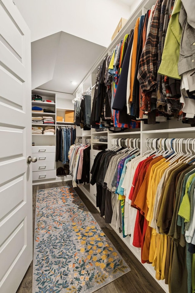 1434 Autumn Leaf Ln, Mount Juliet, TN 37122 - walk in closet featuring wood finished floors