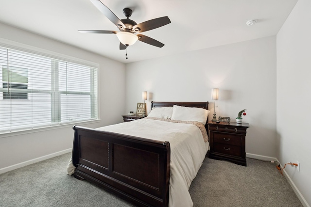 1434 Autumn Leaf Ln, Mount Juliet, TN 37122 - bedroom with light carpet and a ceiling fan
