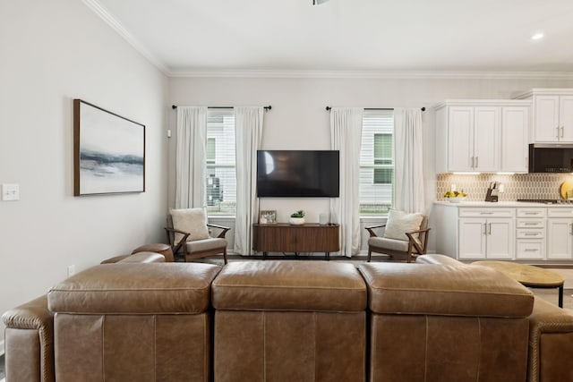 1434 Autumn Leaf Ln, Mount Juliet, TN 37122 - living area with crown molding