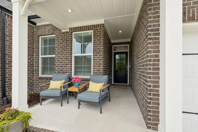 1434 Autumn Leaf Ln, Mount Juliet, TN 37122 - doorway to property featuring brick siding and covered porch