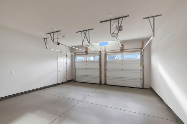 5743 Sagebrush Dr, Murfreesboro, TN 37129 - garage featuring a garage door opener