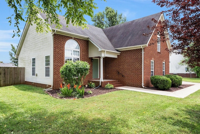 3406 Meadowhill Dr, Murfreesboro, TN 37130 - view of front of home with brick siding and a shingled roof