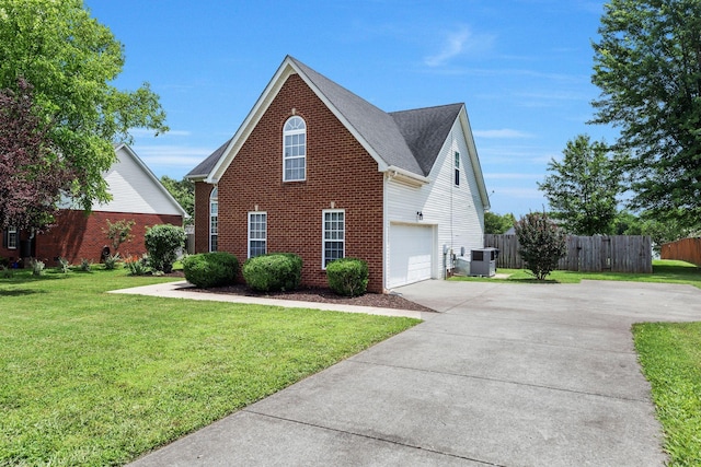 3406 Meadowhill Dr, Murfreesboro, TN 37130 - view of property exterior featuring brick siding, driveway, a garage, and a shingled roof