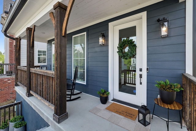 234 Sounder Cir, La Vergne, TN 37086 - property entrance featuring covered porch