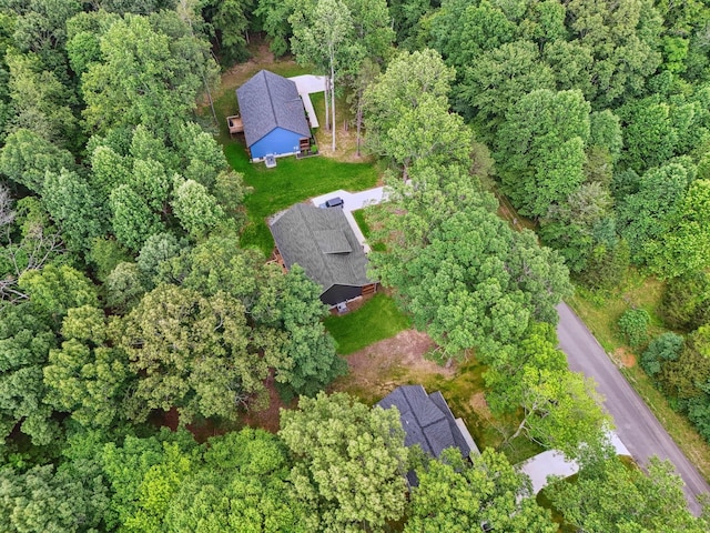 122 Deerwood Ct, Dickson, TN 37055 - aerial view of property's location featuring a forest