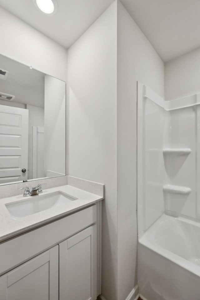 2509 Drumwright Way, Columbia, TN 38401 - bathroom featuring vanity and bathing tub / shower combination