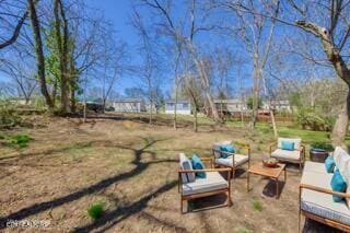 1112 Brookside Ave, Maryville, TN 37804 - view of yard featuring an outdoor hangout area and a patio