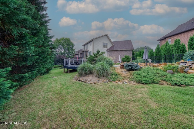 2023 Legacy Ln, Maryville, TN 37803 - view of yard featuring a deck