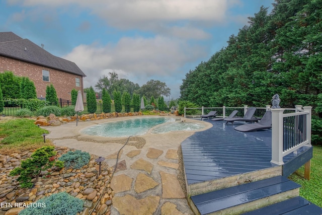 2023 Legacy Ln, Maryville, TN 37803 - view of pool with a deck and a patio