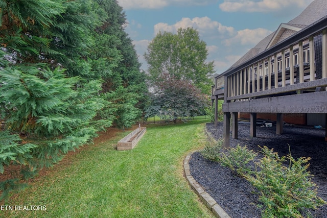 2023 Legacy Ln, Maryville, TN 37803 - view of grassy yard featuring a deck
