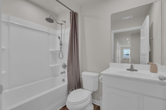 1830 Quail Run Way, Spring Hill, TN 37174 - full bathroom featuring vanity and shower / bath combo