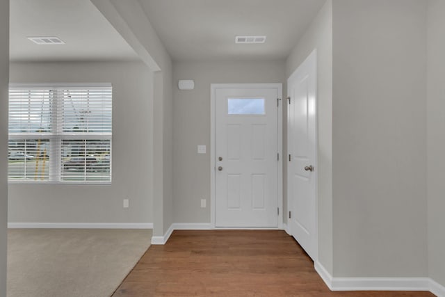 1830 Quail Run Way, Spring Hill, TN 37174 - foyer entrance featuring baseboards and wood finished floors