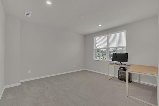 1830 Quail Run Way, Spring Hill, TN 37174 - unfurnished office featuring light colored carpet and recessed lighting