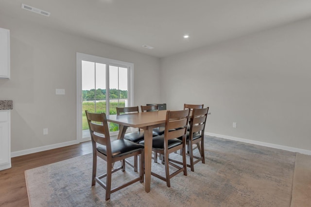 1830 Quail Run Way, Spring Hill, TN 37174 - dining space with light wood-type flooring and recessed lighting