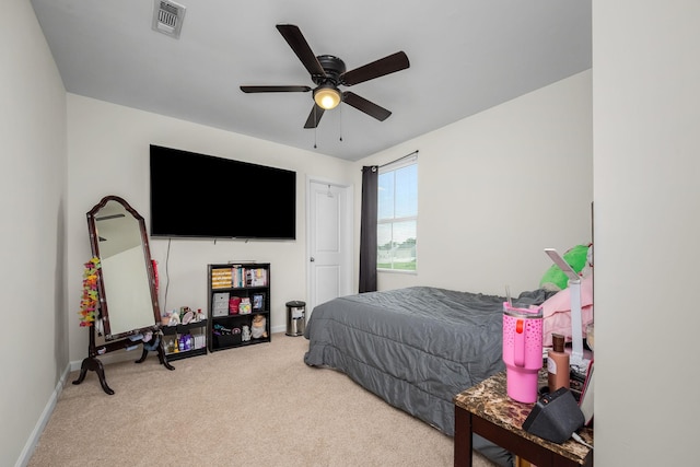 5524 Compass Way, Christiana, TN 37037 - bedroom with carpet floors and a ceiling fan